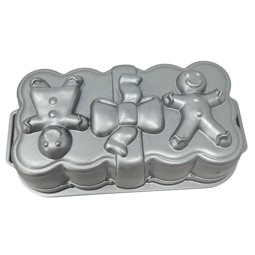 Nordic Ware Gingerbread Loaf Pan Cake 1 Lb US Made Cast Aluminum Christmas